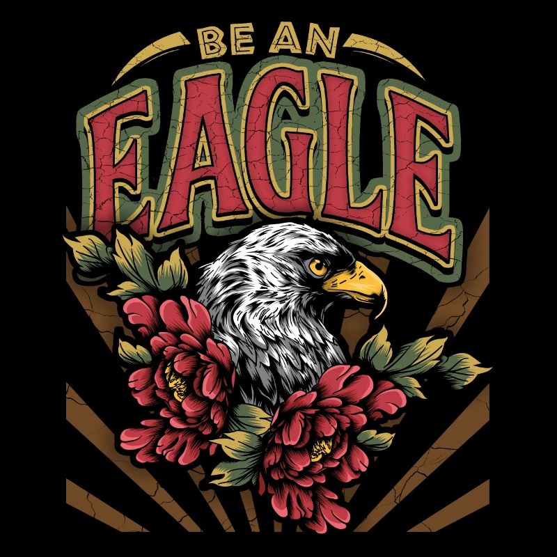Vintage Eagle, Eagle Eagle, Saying, Be-An-Eagle