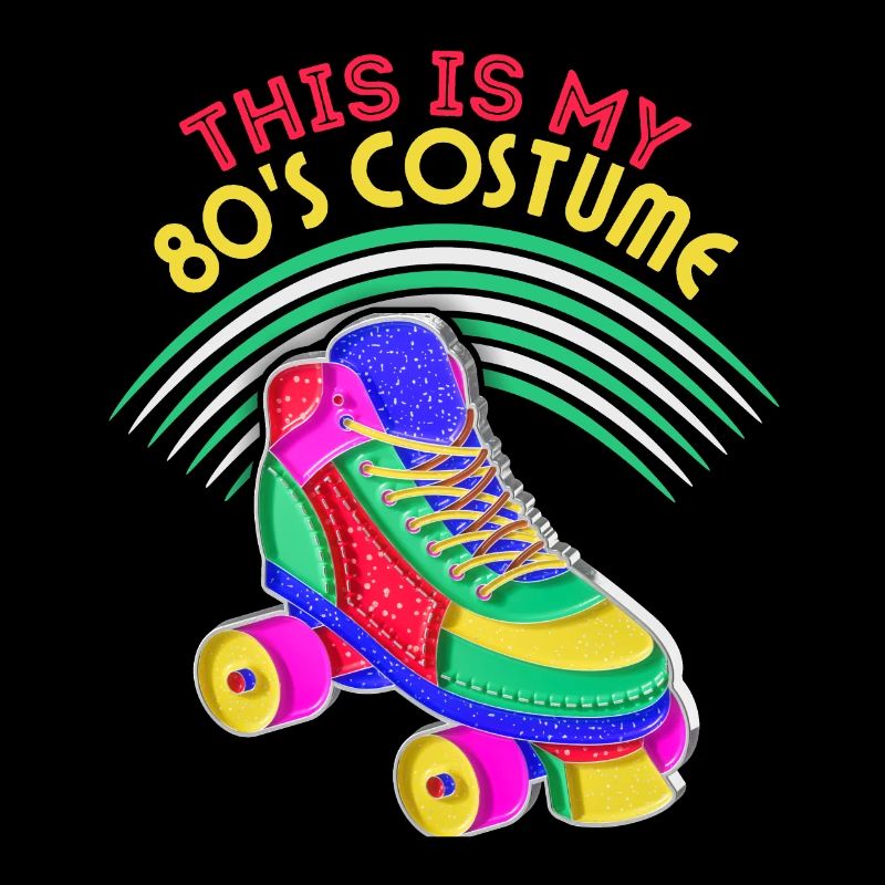 80s Roller Skates, Roller Skating, Saying