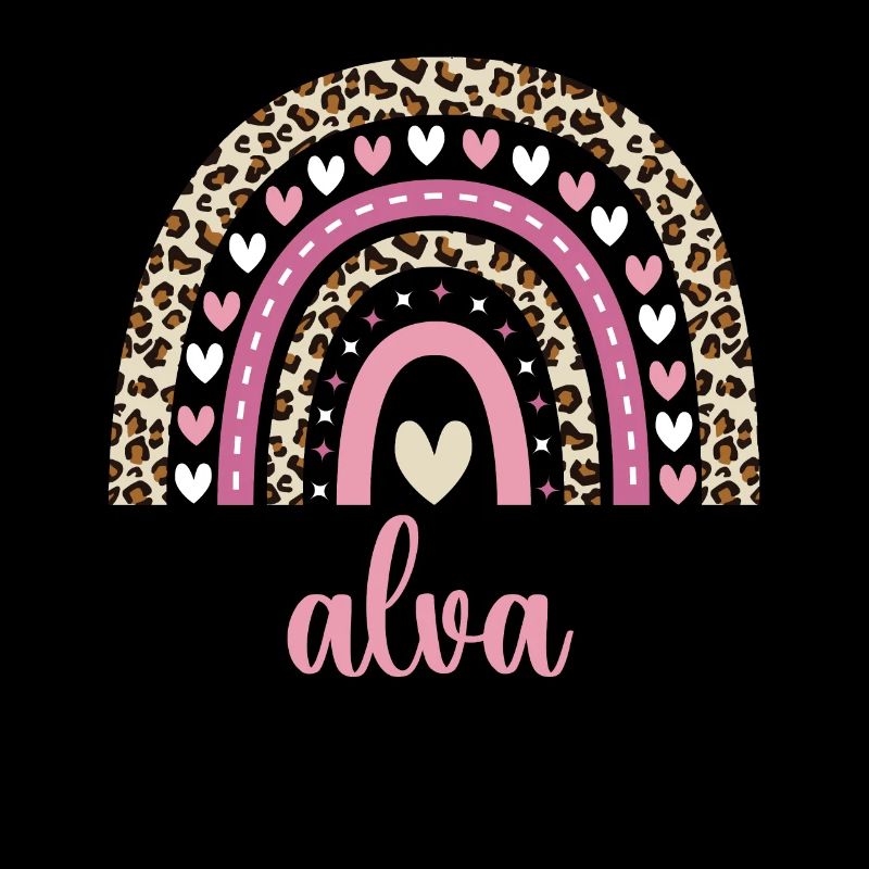 Alva Regenbogen Name Geburtstag Alva