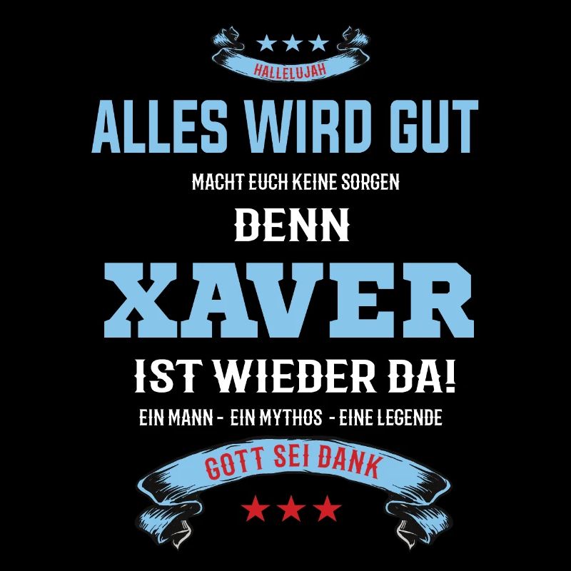 Alles wird gut denn Xaver Ist da Outfit