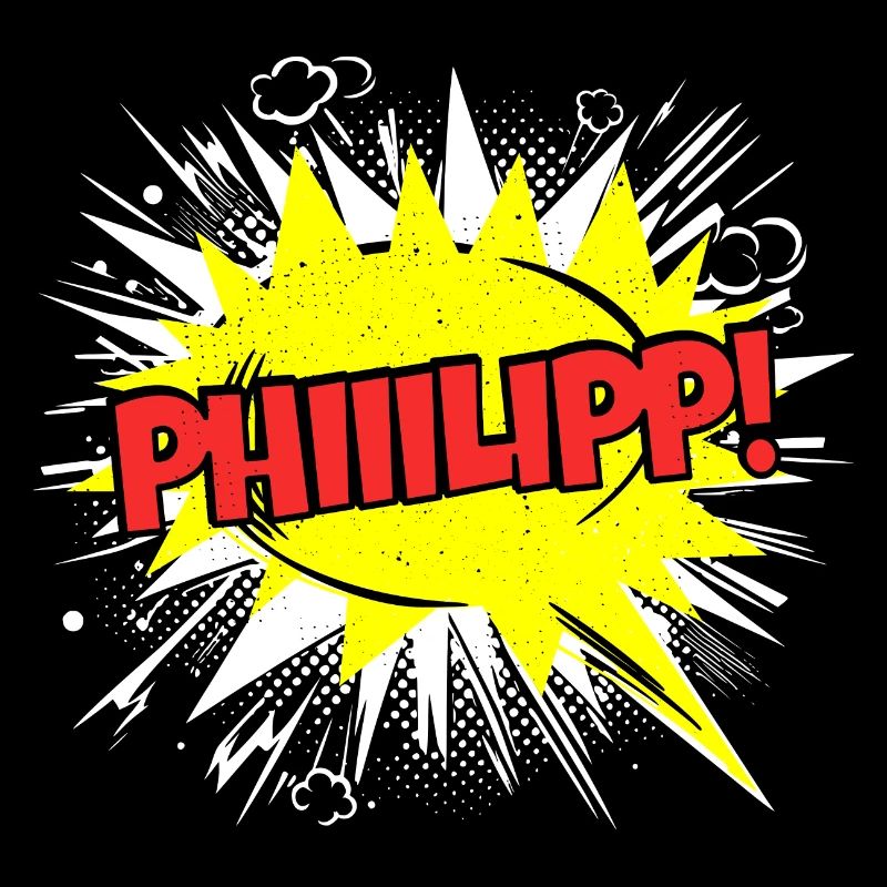 Philipp Name Lustige Sprechblase Phiiilipp!