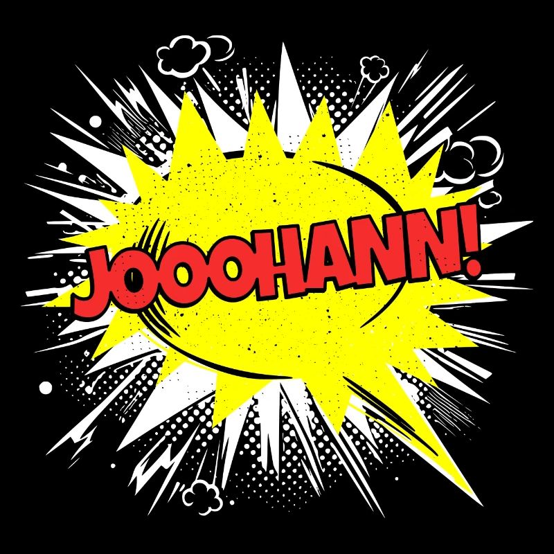 Johann Name Funny Speech Bubble Jooohann!