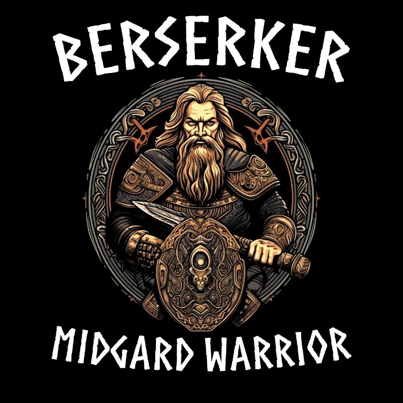 Wikinger Tshirt Viking Valhalla Walhalla Gott Odin