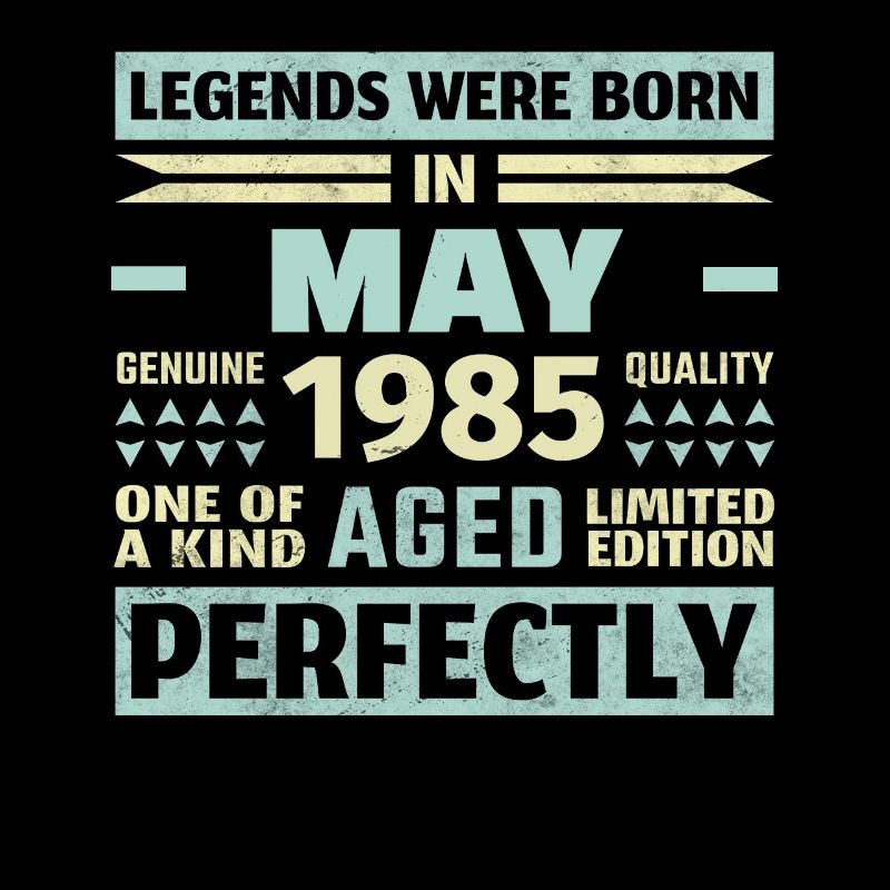 39th Birthday May Vintage 1985 Gift Idea