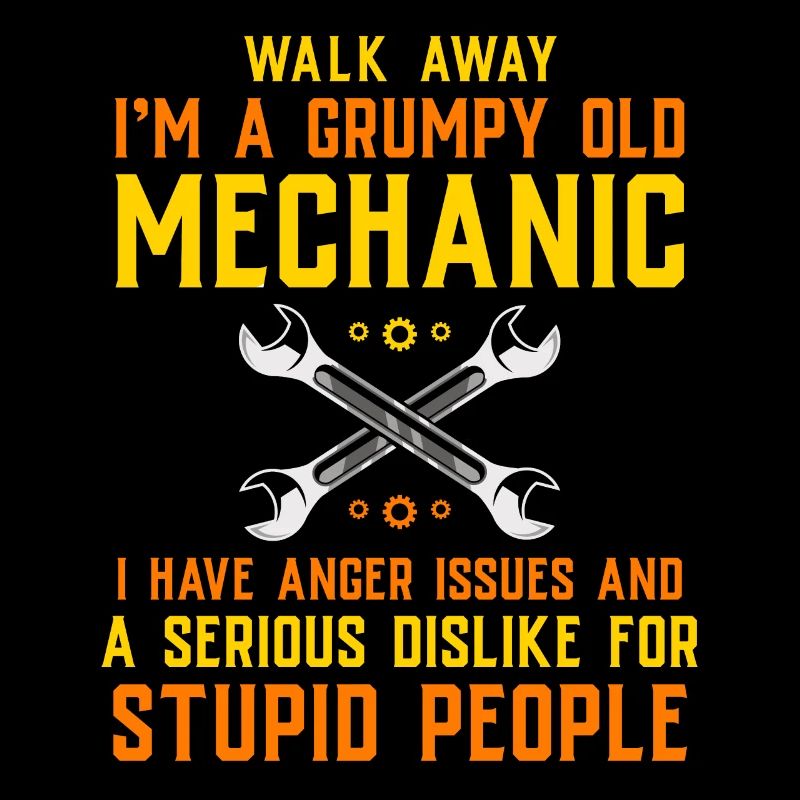 Car mechanic mechatronics technician screwdriver sayings
