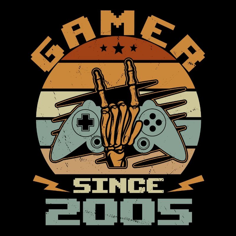 Gamer seit 2005 - Gaming Jubiläumsgeschenk 2005