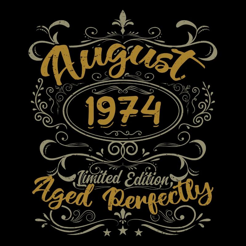 August 1974 August Geburtstagsgeschenk 1974 August 1974