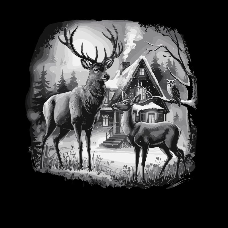Deer Landscape Forest Experience nature with