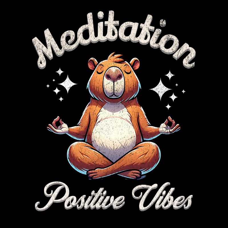 Capybara Meditieren Yoga