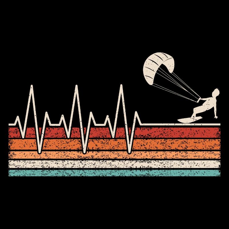 Kitesurfer heartbeat