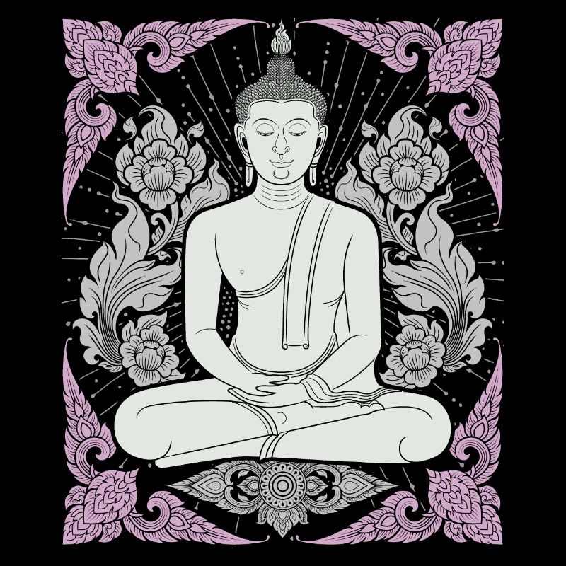 Bouddhisme Thaï-Bouddha Méditation-Bouddha Thaïlande
