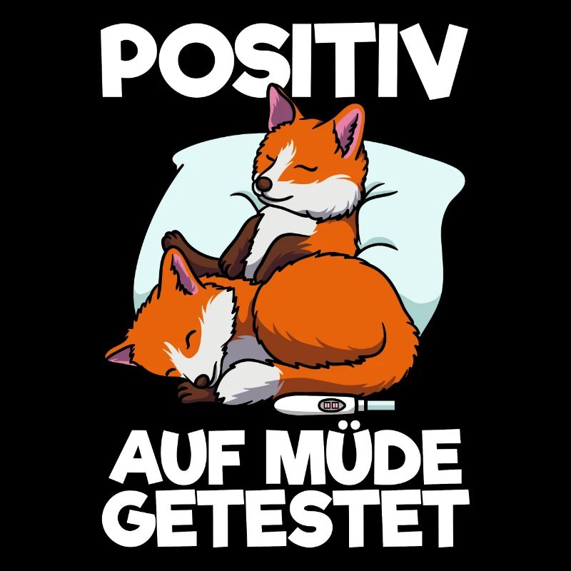Fox testé positif pour la chemise de nuit Fox fatiguée