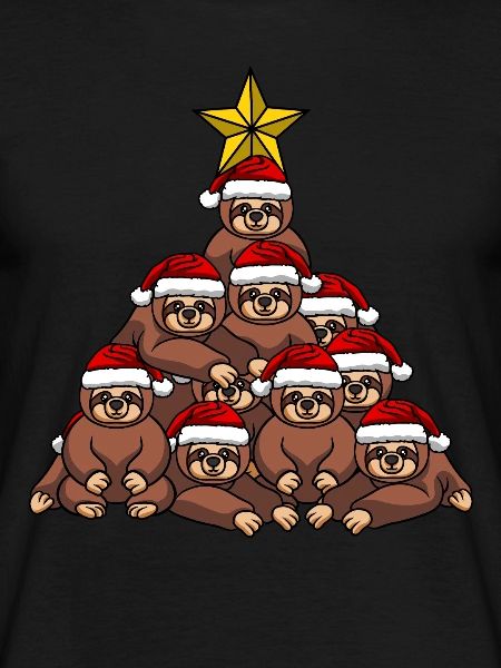 Sloth Christmas Tree