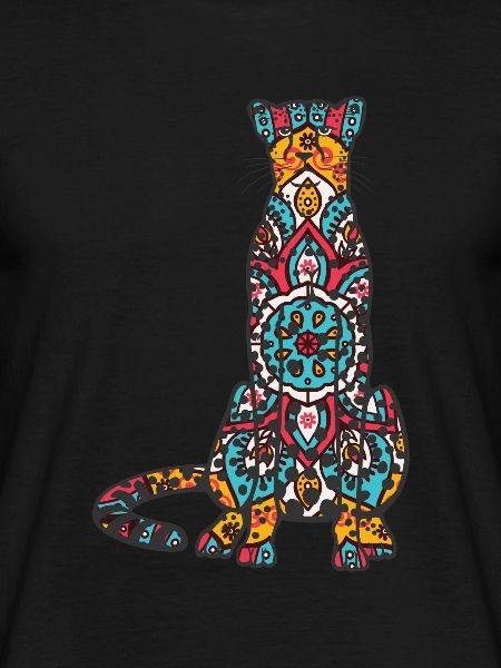 Mandala Cheetah Geometry Pattern