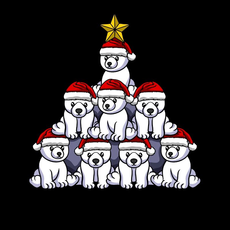 Polar Bear Christmas Tree