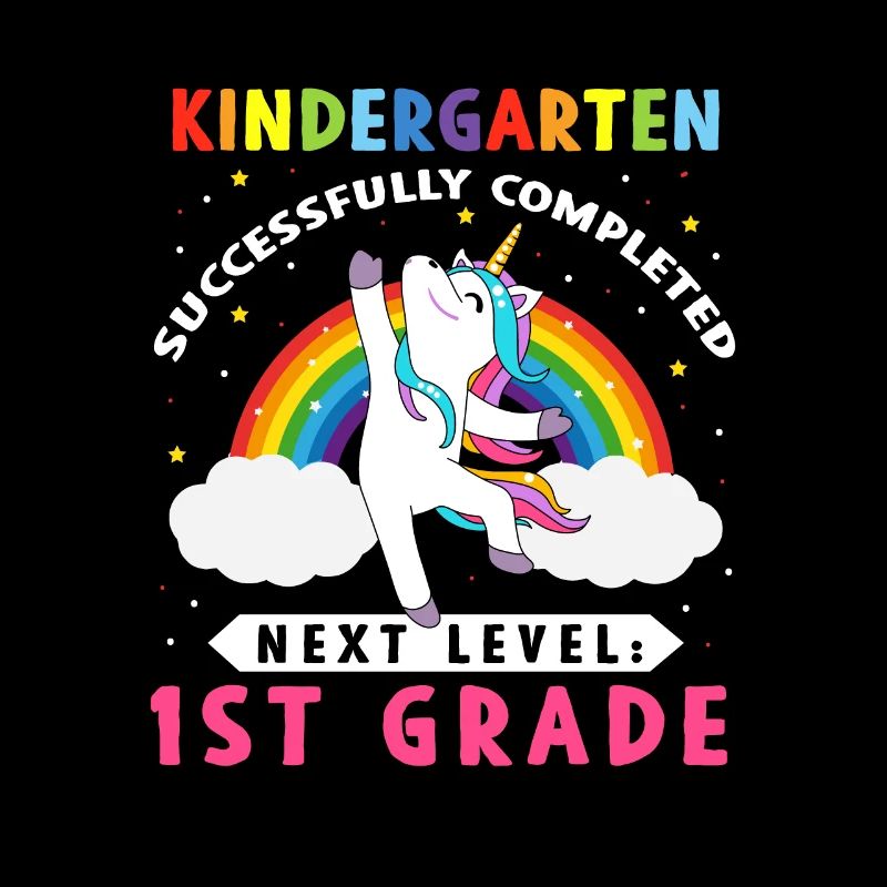 Kindergarten Successfully Completed Einhorn