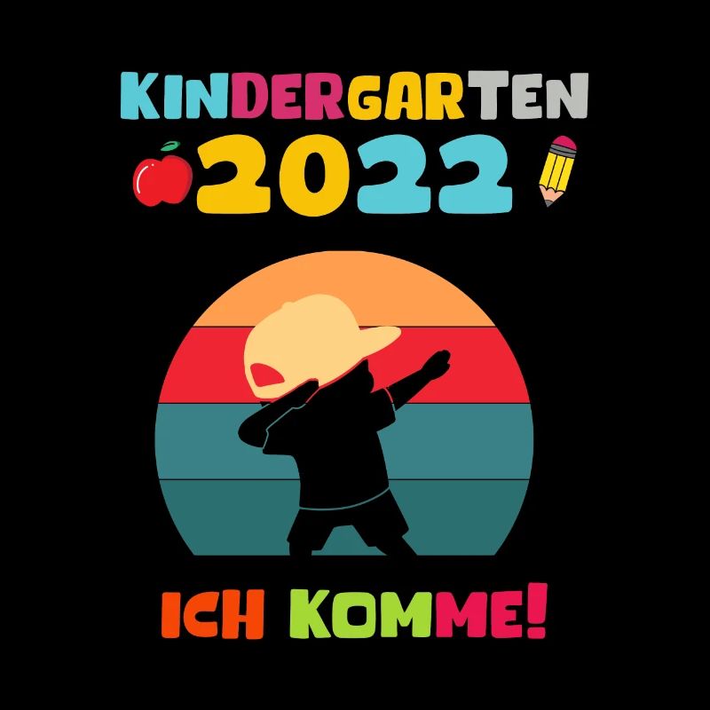 Kindergarten 2022 Ich Komme Dabbing Junge