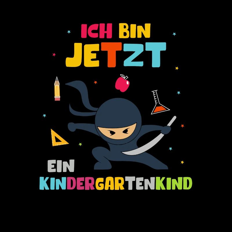 Ich bin jetzt ein Kindergartenkind Ninja