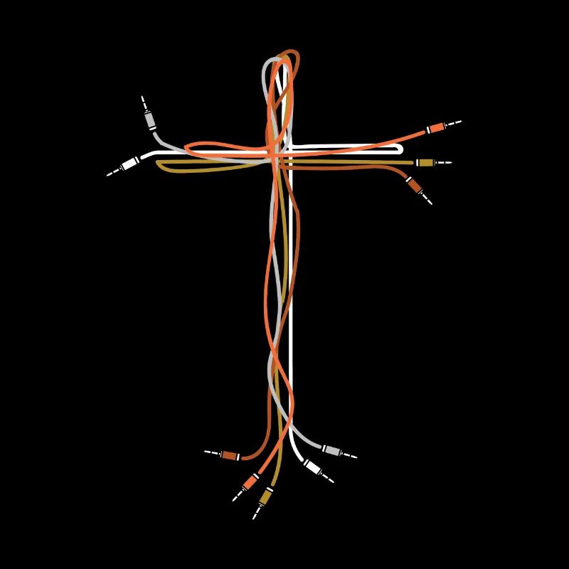 Jesus Cross Cable AUX Audio Cable