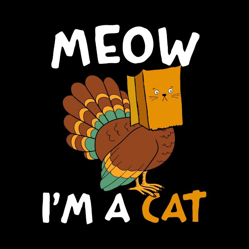 Miaou je suis une dinde de chat en costume de chat