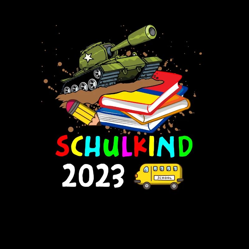 Schule Schulkind 2023 Panzer