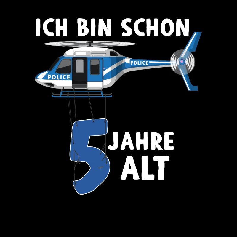 Polizei Hubschrauber 5. Geburtstag