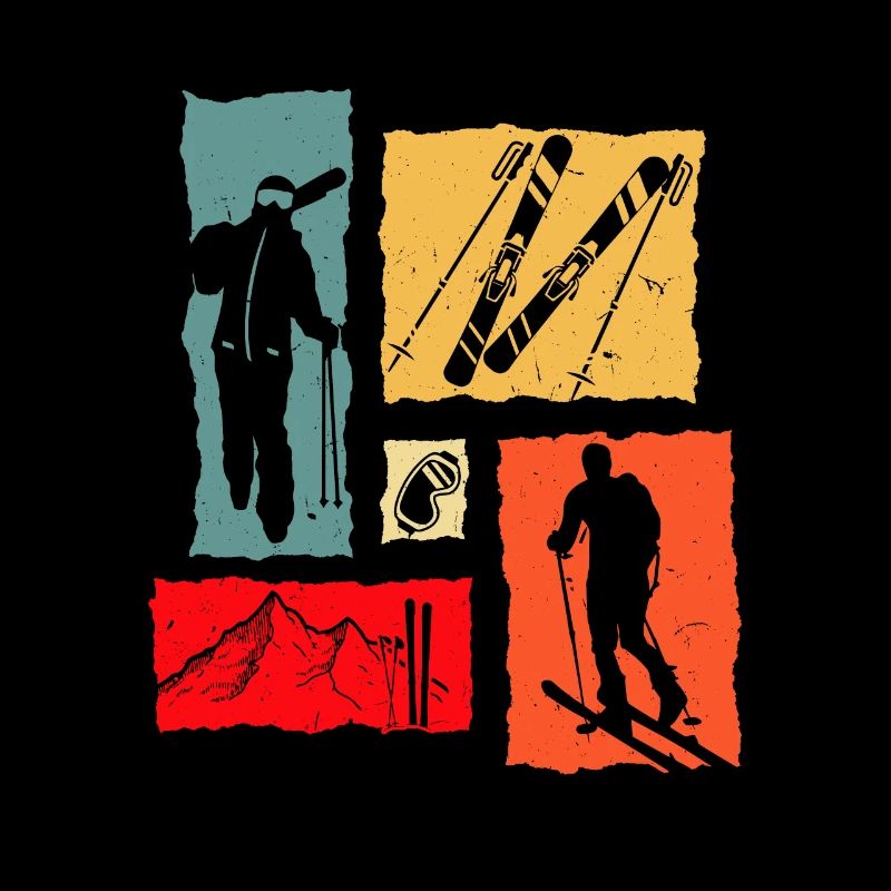 Ski de randonnée Rétro