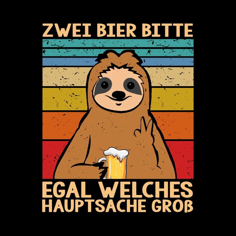 Zwei Bier bitte Hauptsache Groß