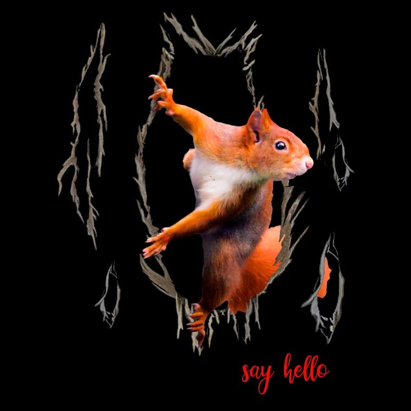 SQUIRREL SAY HELLO