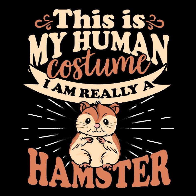 Costume de rongeur hamster