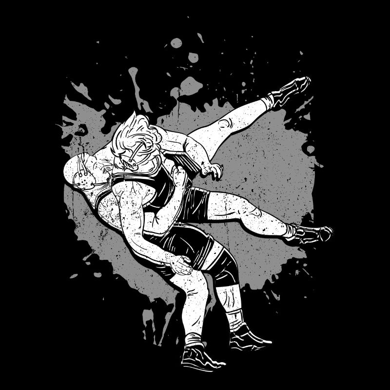 Wrestling tshirt Grappling Ringen Geschenk pinfall