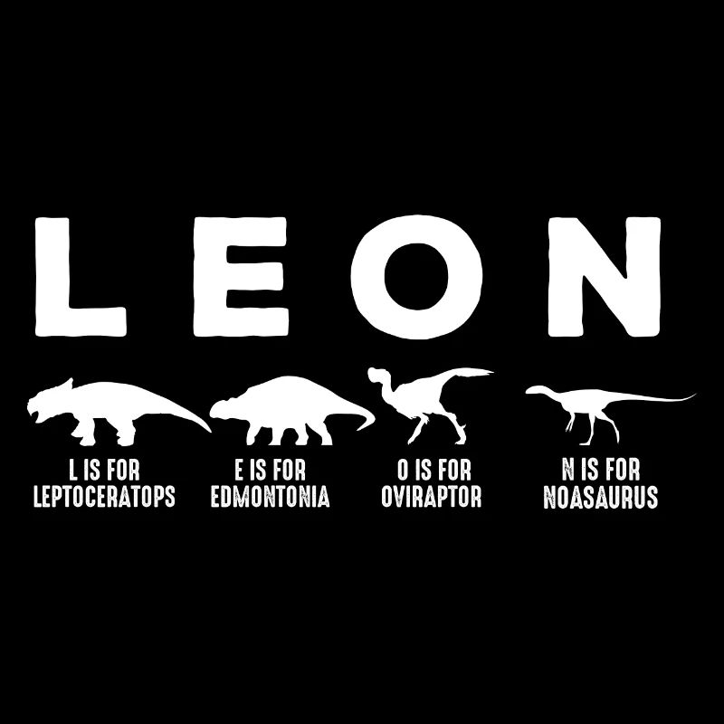 LEON Cooler Dino Name Dinosaurier