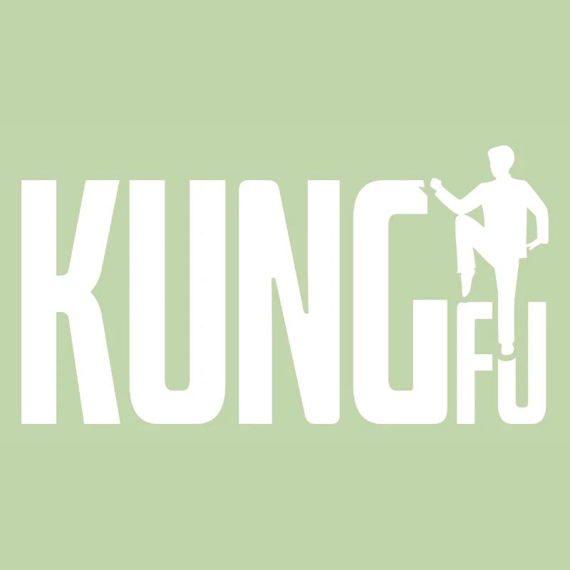Kung Fu Simple Cool Artwork