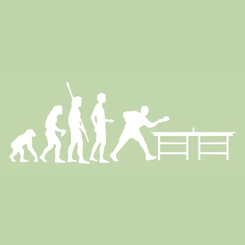 Table de ping-pong Evolution blanc