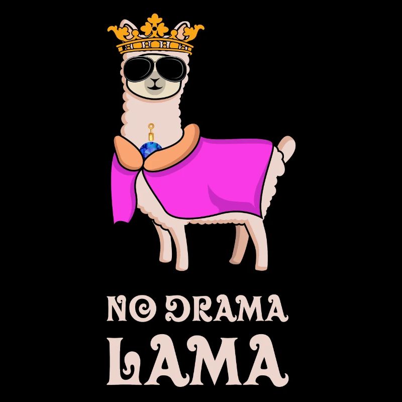 Pas de drame Lama Dramaqueen Gift