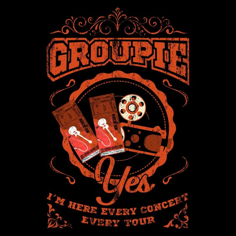 Groupie Konzert Stagecrew Event Geschenk