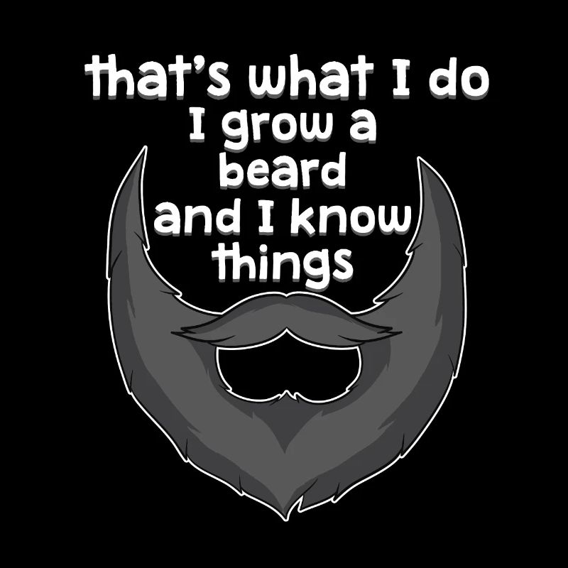 Bearded Bearded Bearded Hipster Full Beard Gift