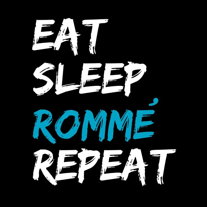 Rommè Rommee Geschenk doppelkopf Rummikub Rummy