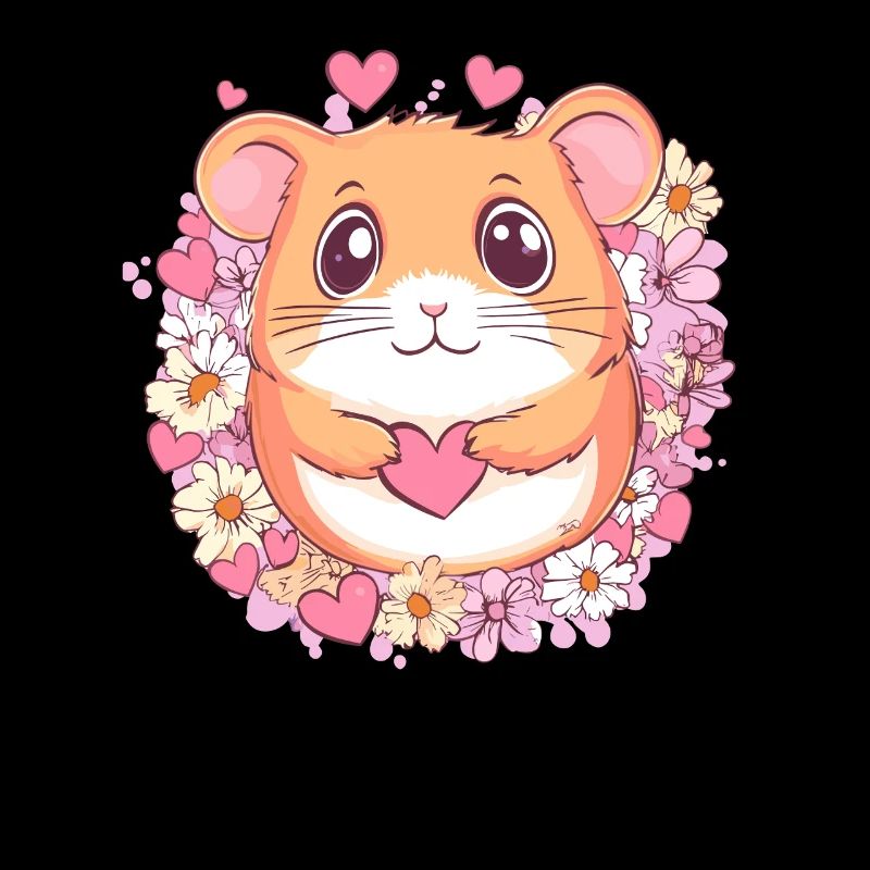 Hamster with heart