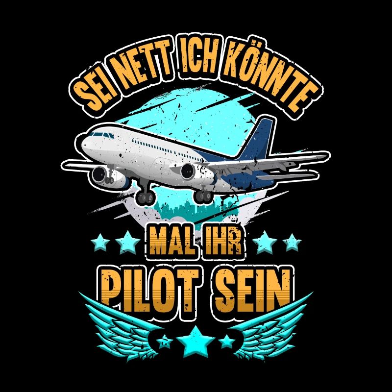 Lustig Flugzeug Pilot Fliegen Spruch Geschenk