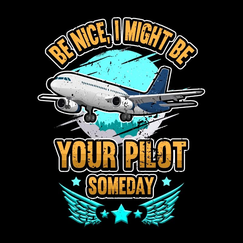 Lustig Flugzeug Pilot Fliegen Spruch Geschenk