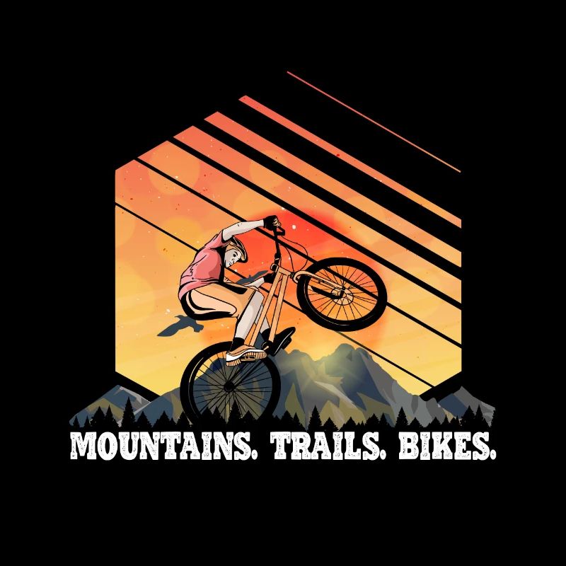 Mountains Trails Bikes Bicycle Mountain Biking