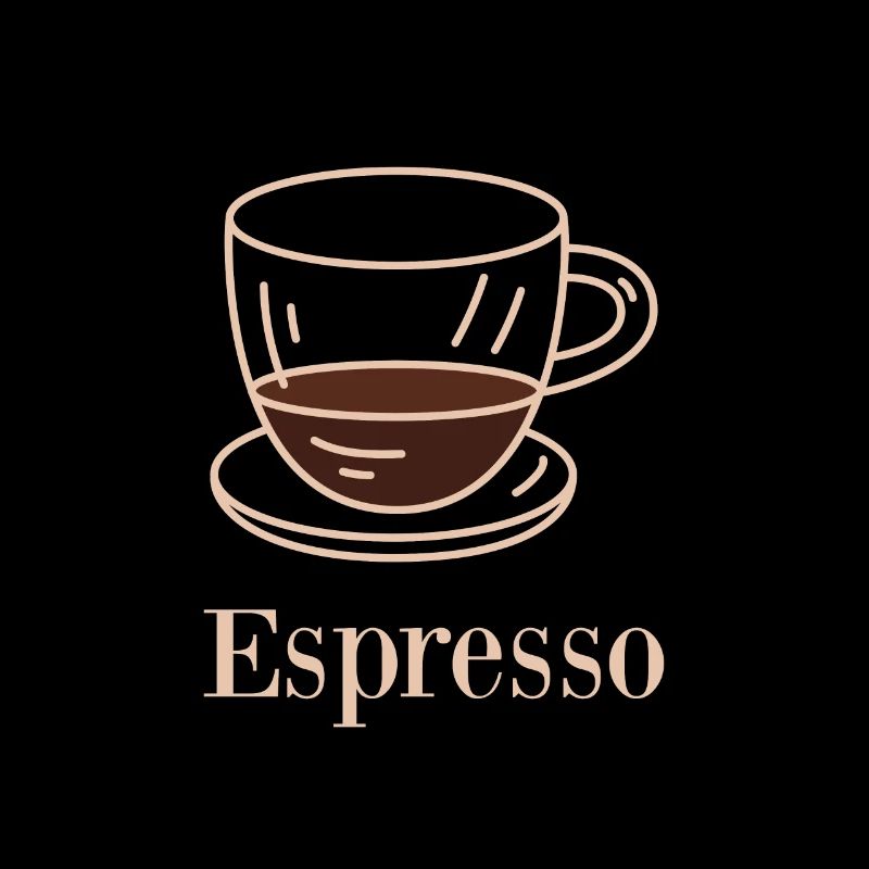 Café café expresso du matin