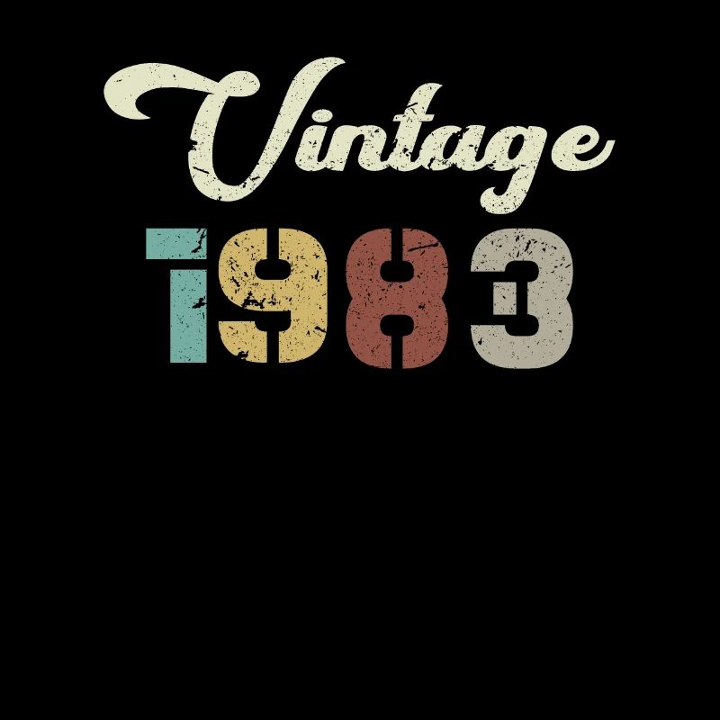 Geboren 1983 Geburtstagsgeschenk Vintage 1983