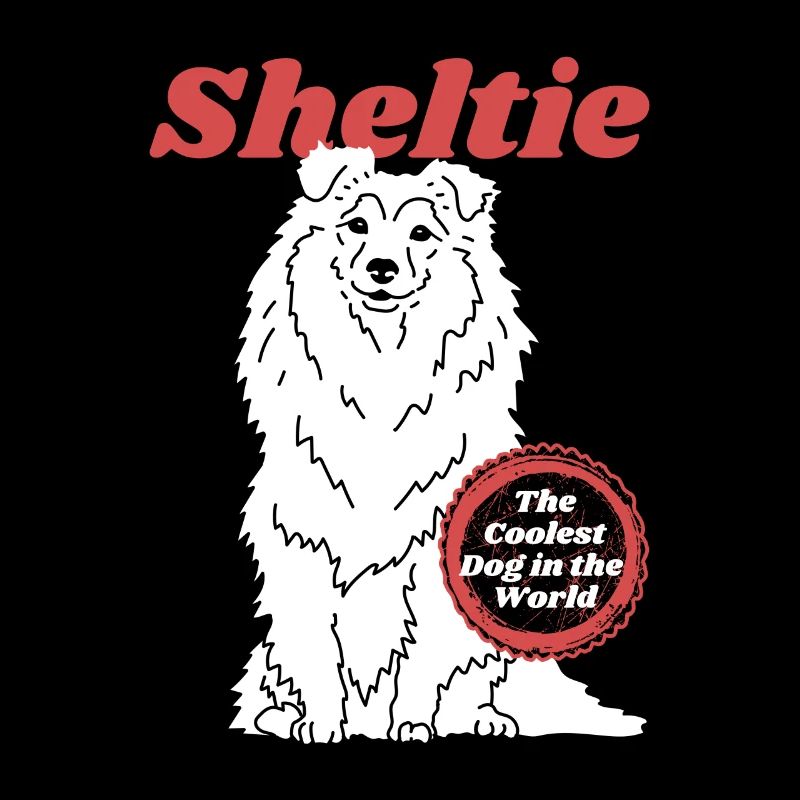 Sheltie Shetland Sheepdog Hund Geschenk