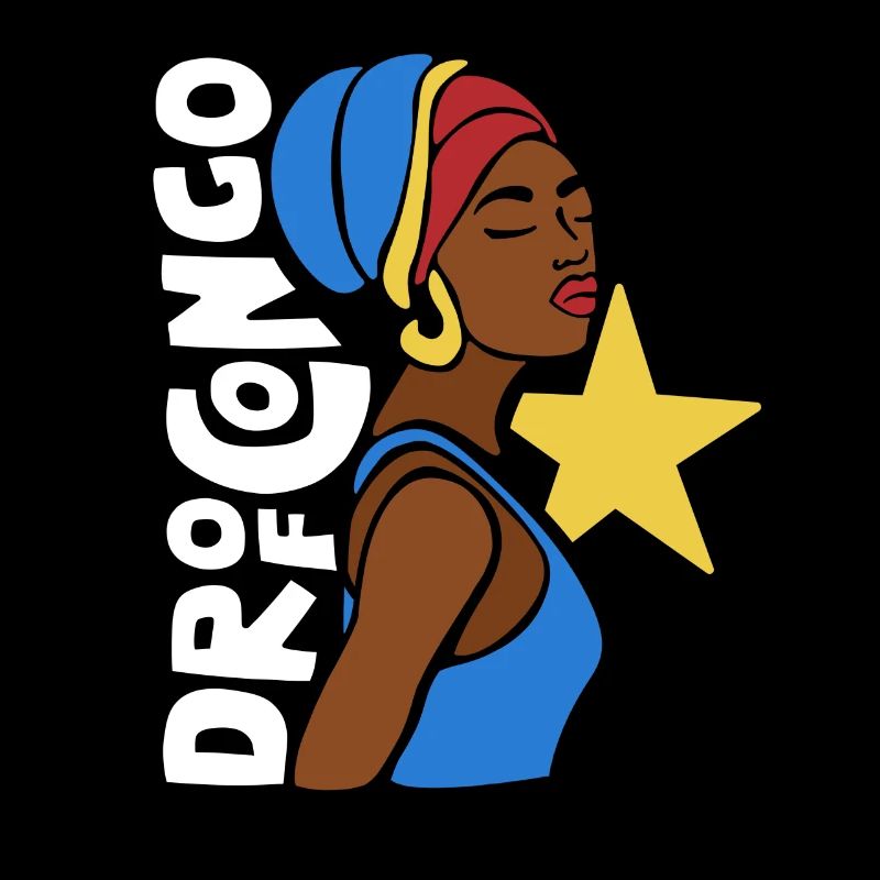 DRC DR of Congo Kongo Kinshasa Black Heritage
