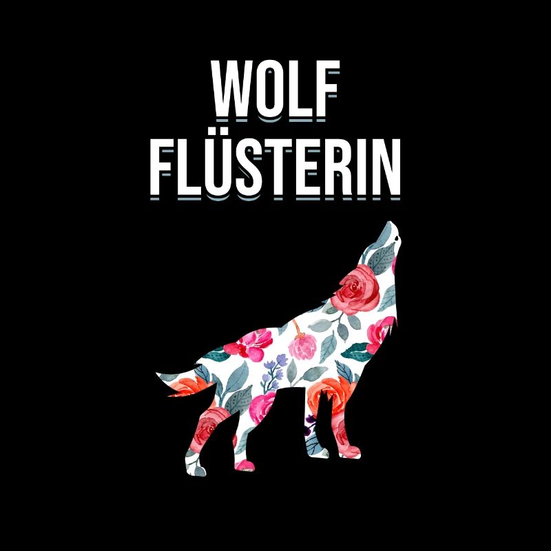 Wolf Whisperer Flowers Roses Howling Wolf Nature
