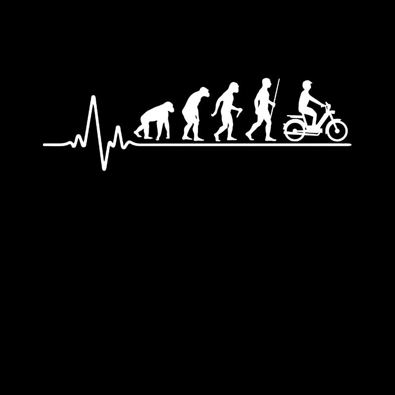 Evolution Mofafahrer Herzschlag Mofa Steyr Moped