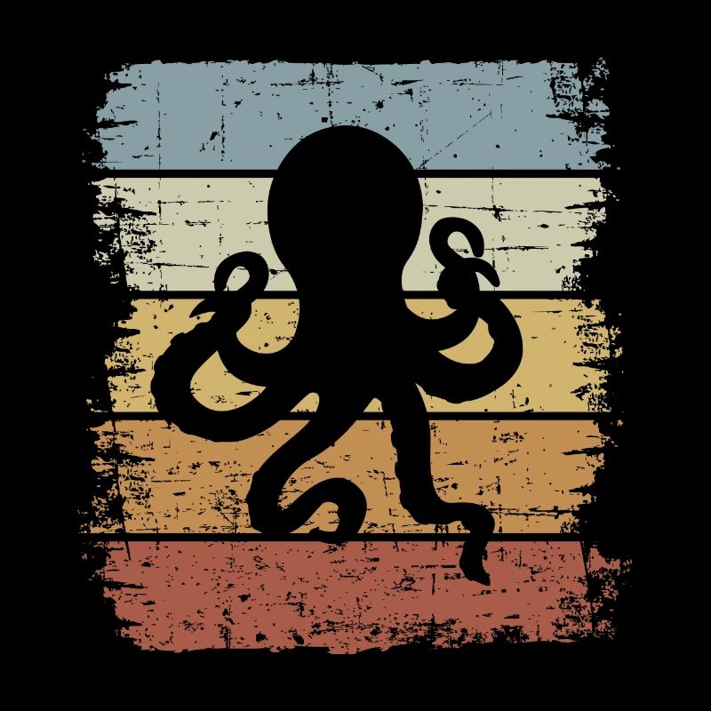 Retro Octopus