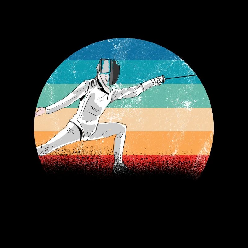 Escrime conception escrime masque duel sabre sport